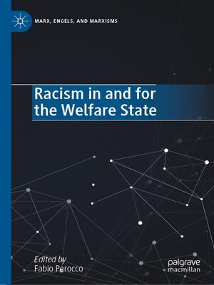 cover image of Racism in and for the Welfare State